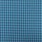 Navy Blue-Teal-Multi Plaid Cotton-Polyester Madras Woven Fabric By the Yard